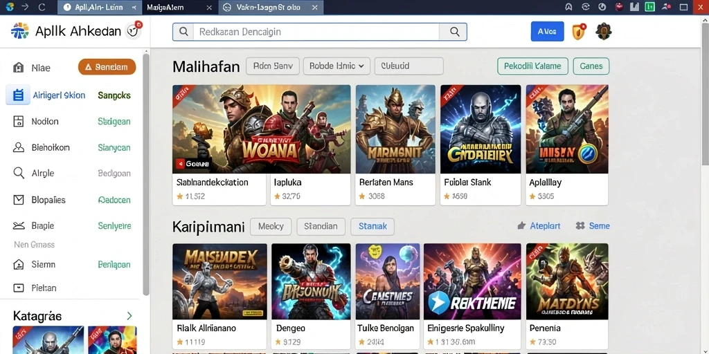 Tangkapan layar menunjukkan fitur sosial yang memungkinkan pemain berkompetisi dan berinteraksi.
