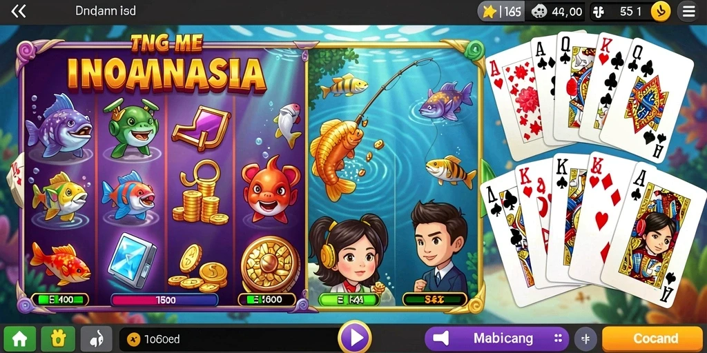 Grafik visual yang memukau dan menarik.