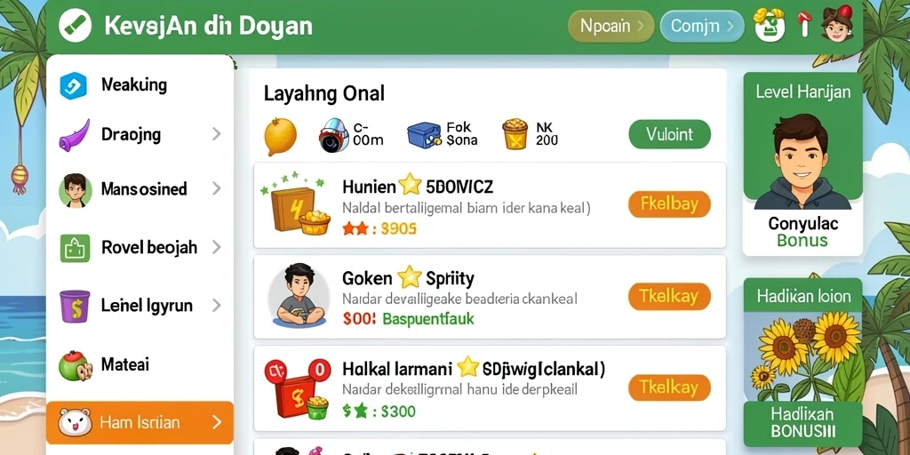 Level baru yang menantang dan seru.