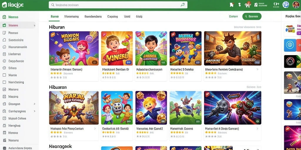 Sistem reward yang menarik dan memotivasi.