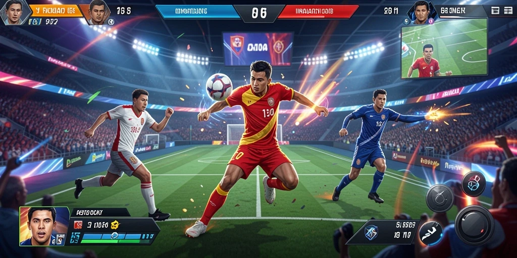 Screenshot momen seru saat bermain multiplayer.