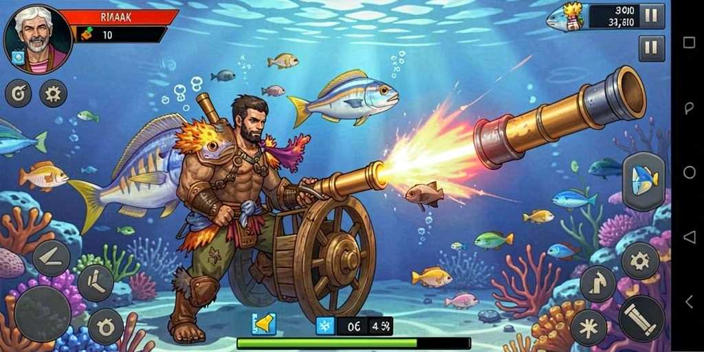 Tampilan fitur multiplayer yang seru.