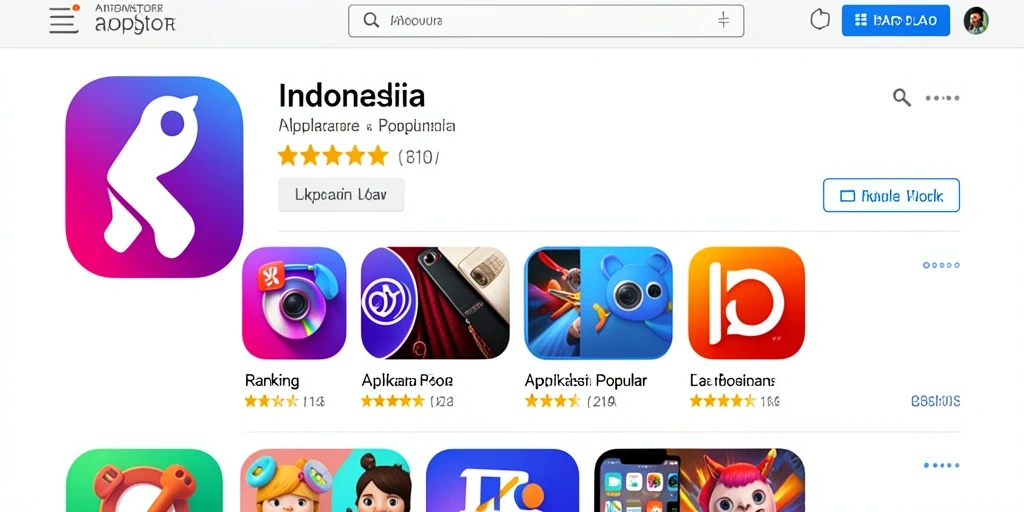 Tampilan menu utama yang mudah dinavigasi.