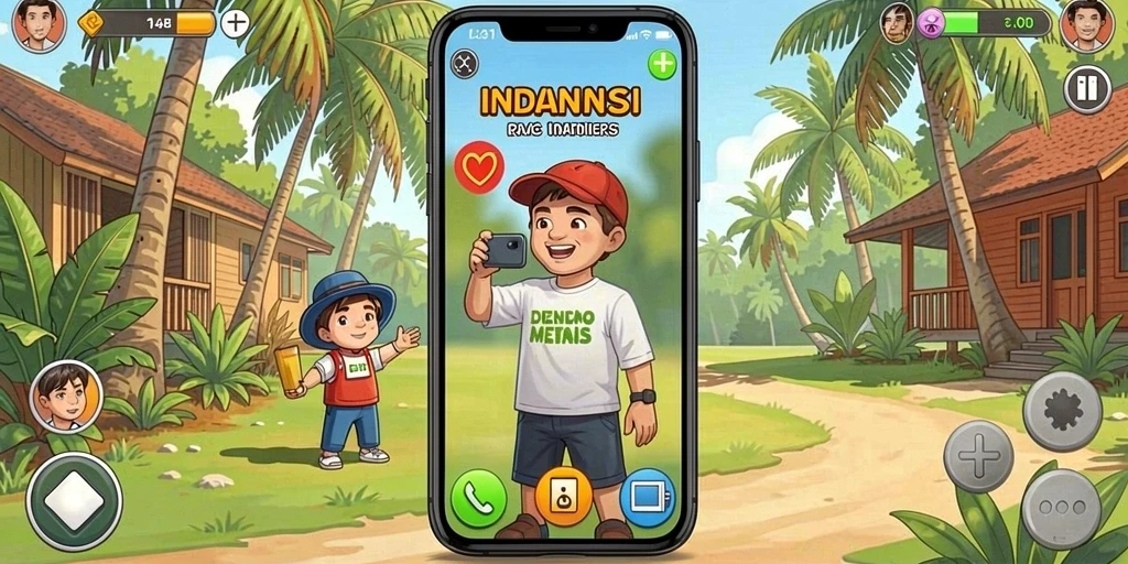 Screenshot memperlihatkan fitur tutorial yang membantu pemain baru.