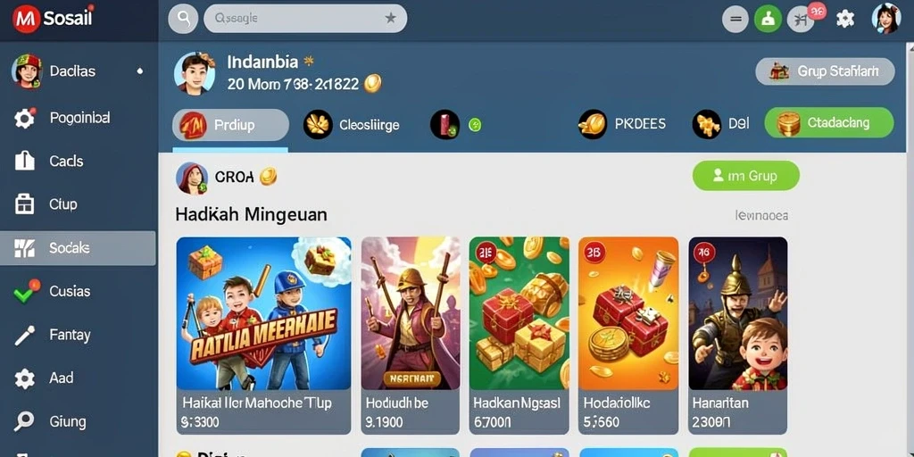 Tangkapan layar menunjukkan mode multiplayer yang seru dengan teman.