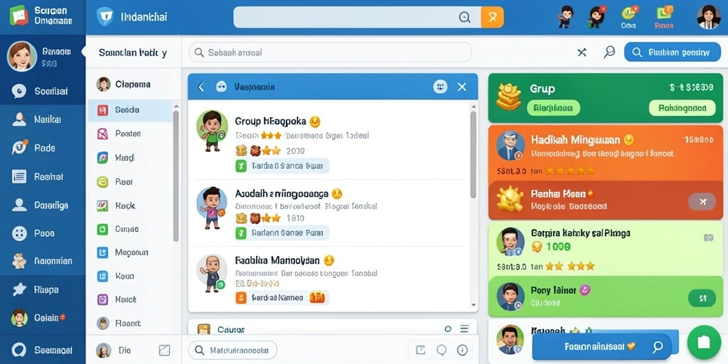 Fitur interaksi dengan pemain lain yang lebih mudah.
