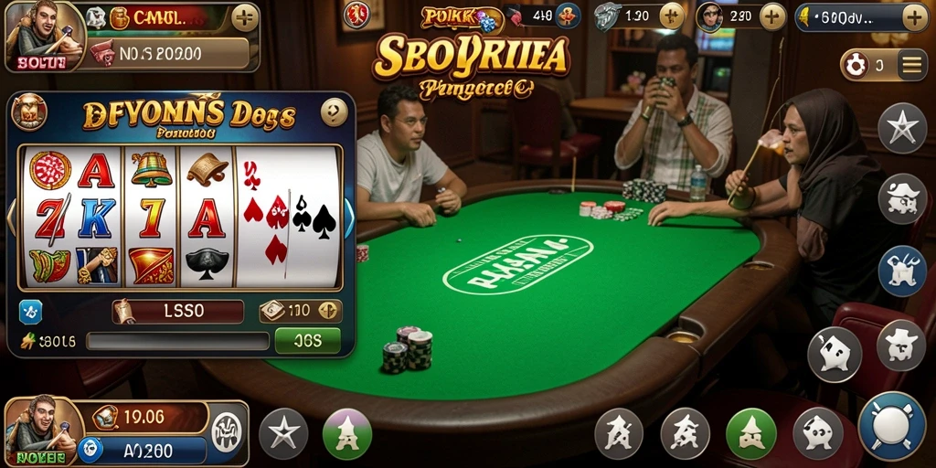 Screenshot memperlihatkan tim pemain saat berkolaborasi.