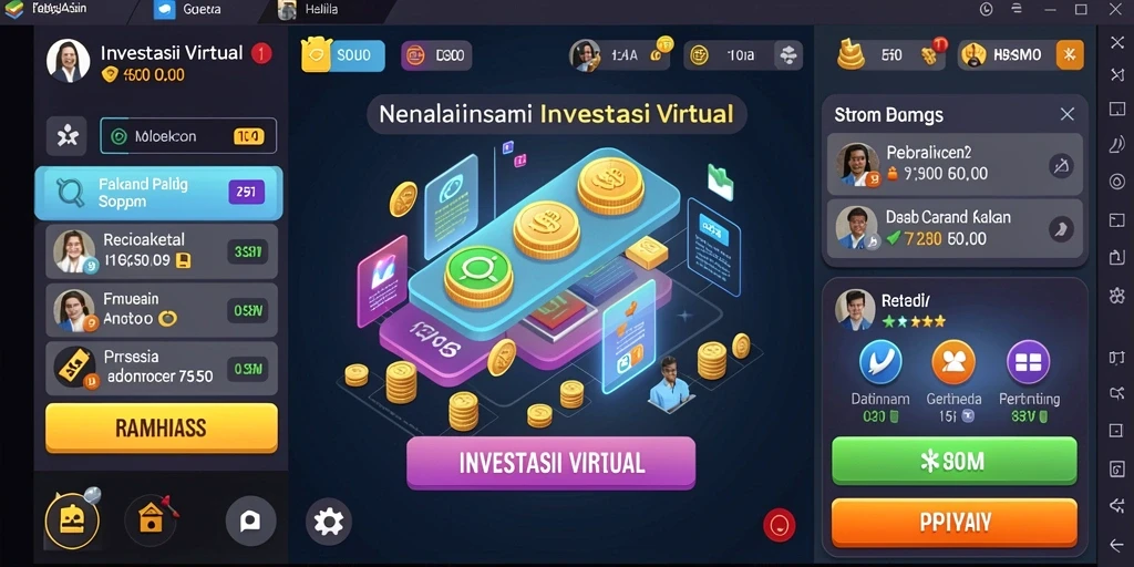 Mode permainan yang beragam dan seru.